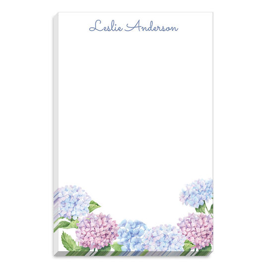 Hydrangea Border Notepads